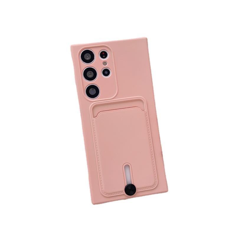 (#132) 2 in 1 동물 디자인 TPU 소프트 카드 수납 슬롯 충격 방지 휴대폰 보호 케이스 커버 (삼성 S24 S25 S26 플러스 울트라용)